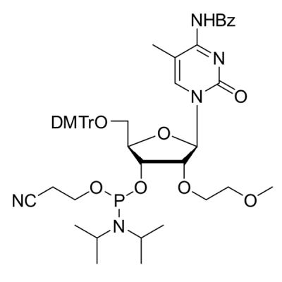 2′-MOE-5-Me-rC(N-Bz) CE Phosphoramidite