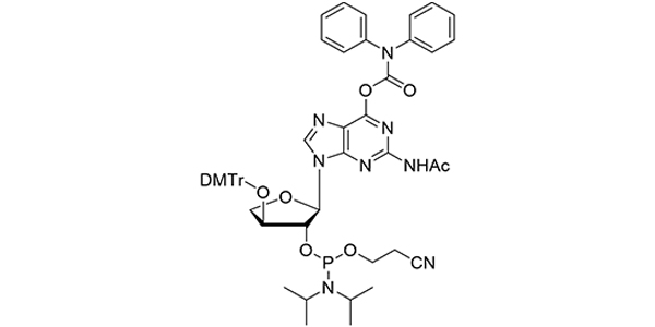 TNA-G(O-CONPh₂)(N-Ac) Phosphoramidite