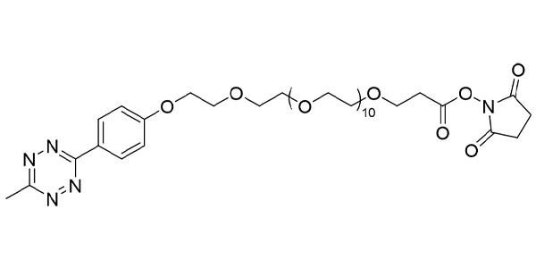 Methyltetrazine-PEG12 NHS Ester