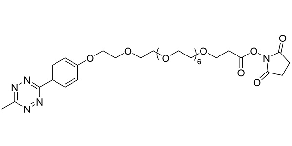 Methyltetrazine-PEG8 NHS Ester