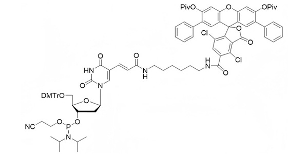 HEX(5)-dT Phosphoramidite