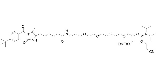 Desthiobiotin(N-BB) TEG Phosphoramidite