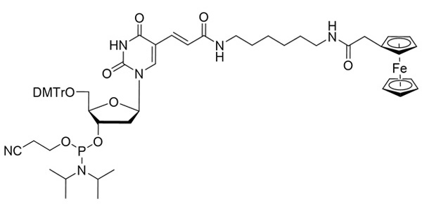 Ferrocene-dT Phosphoramidite