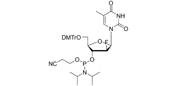 2'-F-ANA-5-Me-rU Phosphoramidite