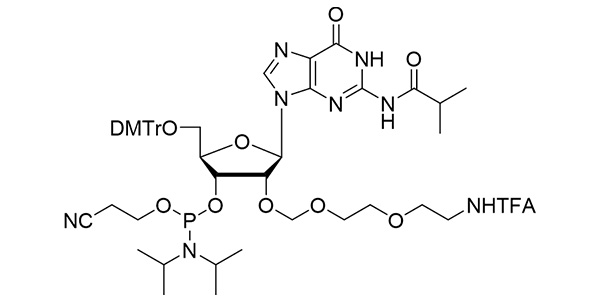 2'-OPEG(N-TFA)-rG(N-iBu) Phosphoramidite
