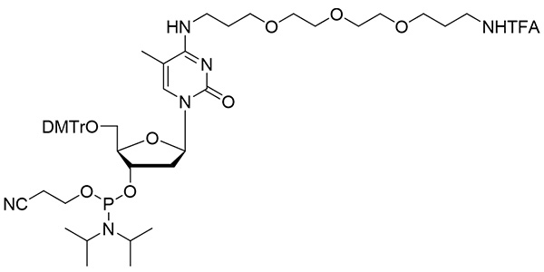 5-Me-dC(N-TEG-Amino-TFA) Phosphoramidite